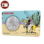 België 5 euromunt 2024 ‘Lucky Luke’ reliëf BU in coincard, Verzenden