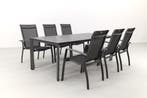 Kettler Edge/Legato 220 cm. tuinset - 7-delig, Verzenden, Nieuw, Overige materialen, Tuinset