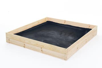 Moestuinbak 120x120x18cm | Compact Hout | Scherpe Prijs, Ophalen of Verzenden, Nieuw