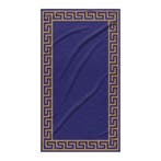 Strandlaken Blue Beach 100x180 cm, Verzenden, Nieuw, Blauw