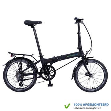 Dahon Vouwfiets Mariner D8 Zwart, Fietsen en Brommers, Verzenden, Nieuw