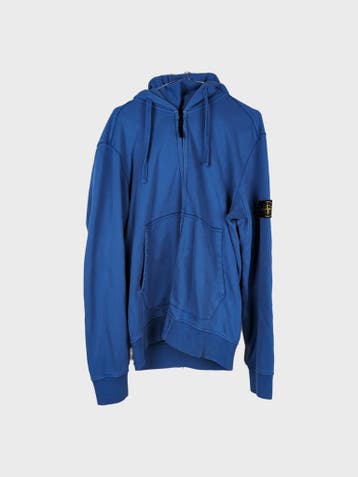 Stone Island Hoodie Heren maat XL Blauw, Blauw, Maat 56/58 (XL), Ophalen of Verzenden, Stone Island