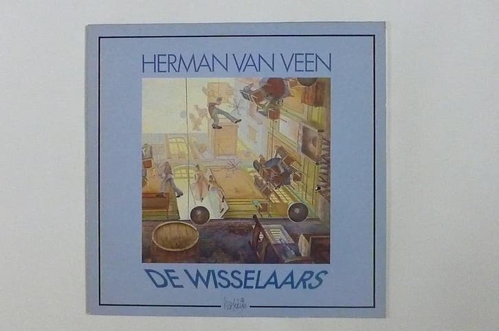 Herman van Veen - De Wisselaars (LP), Cd's en Dvd's, Vinyl | Nederlandstalig, Zo goed als nieuw, Ophalen of Verzenden