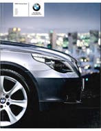2005 BMW 5 SERIE SEDAN BROCHURE ENGELS (AUS), Nieuw, BMW, Author