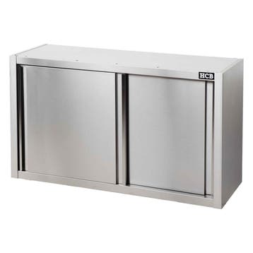 HCB Wandkast - schuifdeur - 120 cm - RVS, Verzenden, Nieuw in verpakking, Overige typen