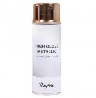 Highgloss metallic spray Koper Hoogglans 200 ml, Ophalen of Verzenden, Nieuw