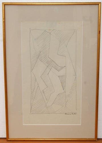 Fernand Dubuis (1908-1991) - Sin título, Antiek en Kunst