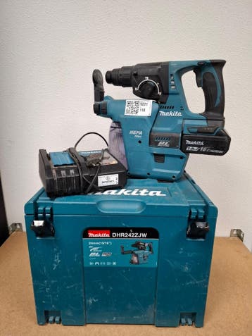 Accu klopboormachine met stofafzuiging Makita, DHR242 | D, Nieuw