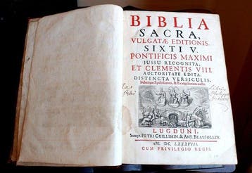 Pope - Biblia Sacra, Vulgatae Editionis, Sixti V... Bible