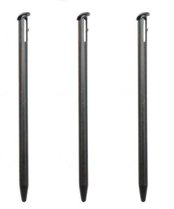 3x Stylus pen voor New Nintendo 3DS. Zwart, Verzenden, Nieuw, 3DS, Stylus of Aanraakpen