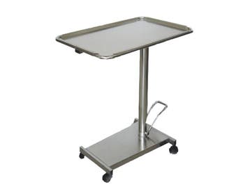 Instrumententafel Mayo met basis plateau hydraulisch, Verzenden, Nieuw