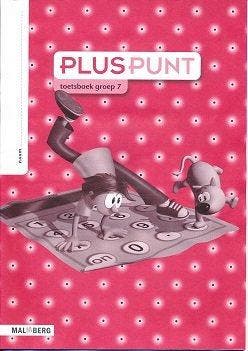 Pluspunt versie 3 Toetsboek groep 7 (per stuk), Boeken, Verzenden, Nieuw