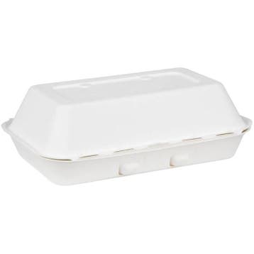 Voedselcontainers | Bagasse | Composteerbaar | 200 Stuks |, Verzenden, Nieuw in verpakking