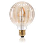 LED FILAMENT | E27 | GLOBE M | DIMBAAR | AMBER | 5W, Nieuw