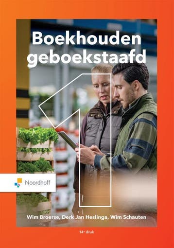 Boekhouden geboekstaafd 1 9789001738280, Boeken, Verzenden, Zo goed als nieuw