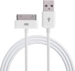 Zazitec® USB-A naar iPhone 30-pins Dock Kabel – 1 Meter |, Computers en Software, Ophalen of Verzenden, Nieuw