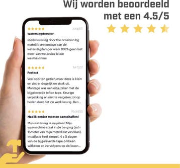Tool Meister WSD18 Waterslagdemper 1/2 - Voor, Ophalen of Verzenden, Nieuw
