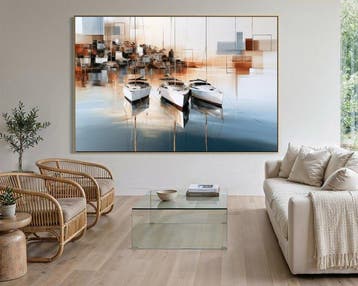 Lea Ottavi - Reflections in Amber XXL · Hand-Finished