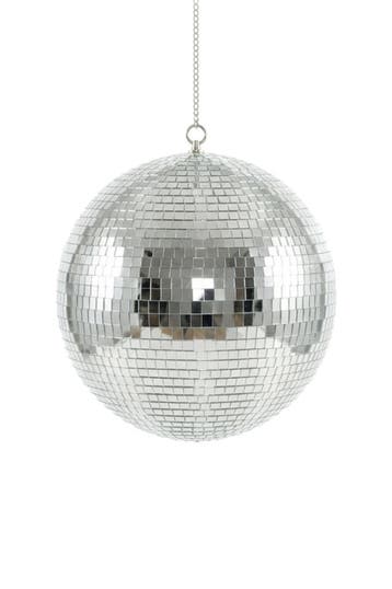 KIMU® Discobal met Motor Ø 30 cm Middelgroot Discobol Zilver, Ophalen of Verzenden, Nieuw, Feestartikel, Carnaval
