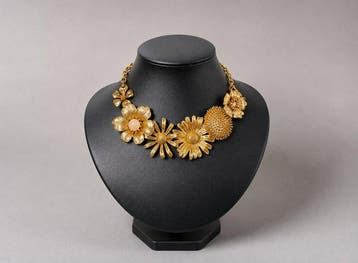 Oscar De La Renta - Verguld - Halsketting