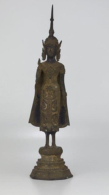 Large bronze buddha statue - Beeld - Thailand