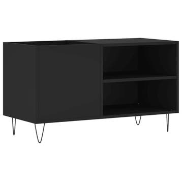 LP Kast Zwart - Industrieel Design | 56% Korting, Huis en Inrichting, Ophalen of Verzenden, Gebruikt