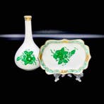 Herend, Hungary - Exquisite Decorative Set (2 pcs) -