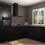 Zwarte keuken Kazan 120704, Huis en Inrichting, Keuken | Complete keukens, Verzenden, Nieuw