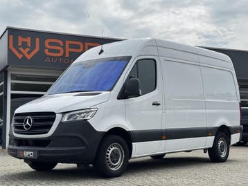 Zakelijke Lease |  Mercedes-Benz Sprinter bestel 317 1.9CDI, Gebruikt, Wit, Onderhoudsboekje, Lease
