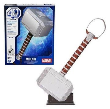 Spinmaster 3D puzzel - Marvel Thor 01350 Mjolnir, Nieuw