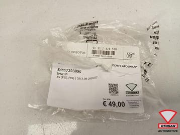 BMW X5 F15 2016 Koplampsproeier Rechts Afdekkap, Ophalen, Gebruikt, BMW, Bumper