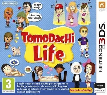 Tomodachi Life (Buitenlands Doosje) (3DS Games), Spelcomputers en Games, Ophalen of Verzenden, Zo goed als nieuw