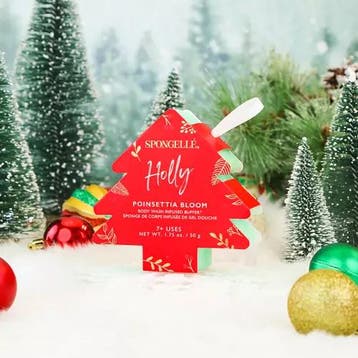 Spongelle Holiday Tree Ornament Body Buffer 86gr, Verzenden, Nieuw