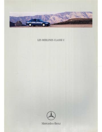 1999 MERCEDES BENZ C KLASSE SEDAN BROCHURE FRANS, Boeken, Nieuw, Author