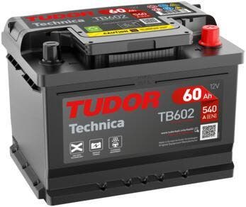 Tudor Technica accu | TB602 | 12V 60Ah, Ophalen of Verzenden, Nieuw