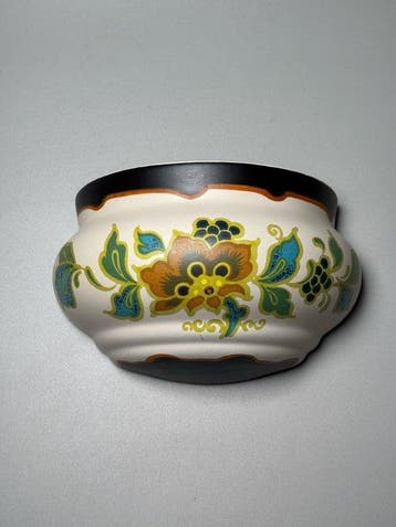 Plateelbakkerij Zuid-Holland - OUD - GOUDA - Bloempot -