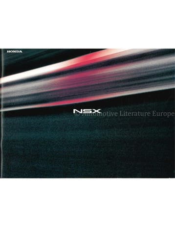 1998 HONDA NSX BROCHURE JAPANS, Boeken, Nieuw, Honda, Author