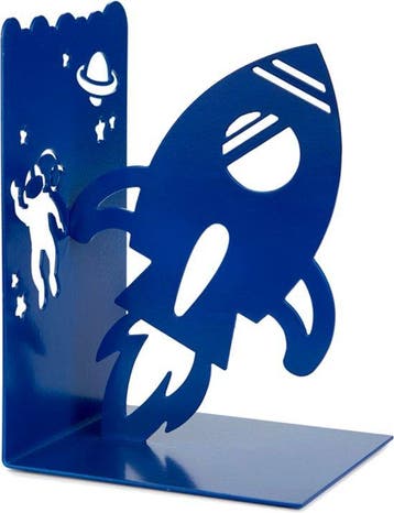 Balvi Boekensteun Space Walk Blauw, Nieuw