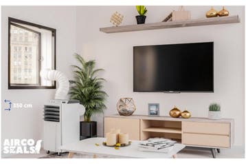 Universele Raamafdichting Mobiele Airco - 350 cm - Kiep- en, Verzenden, Nieuw