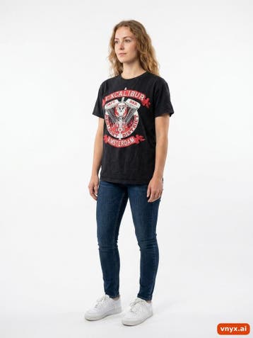 LOGO STAR T-shirts Dames maat N/A Zwart Vintage, Kleding | Dames, Ophalen of Verzenden, Nieuw