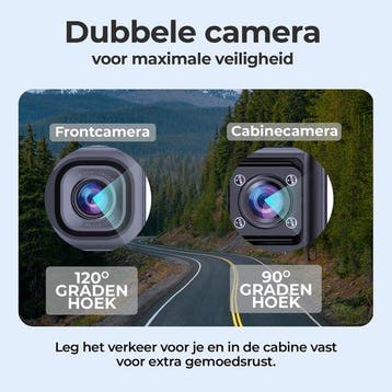 2dekans | Denver Dashcam - Dashcam voor Auto - Voor- en, Ophalen of Verzenden, Zo goed als nieuw