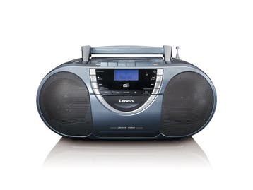 Lenco SCD-6800GY - Draagbare radio cd speler - DAB mp3 -, Verzenden, Zo goed als nieuw
