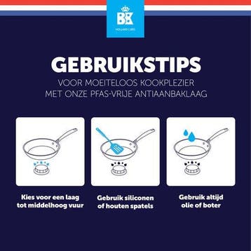 BK Easy Basic Keramische Antiaanbaklaag Wokpan zonder, Verzenden, Nieuw