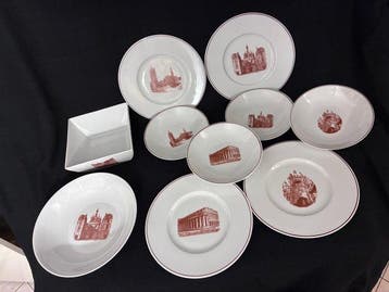 Collezione Le Pont de Pierre - Tafelservies (18) - Porselein