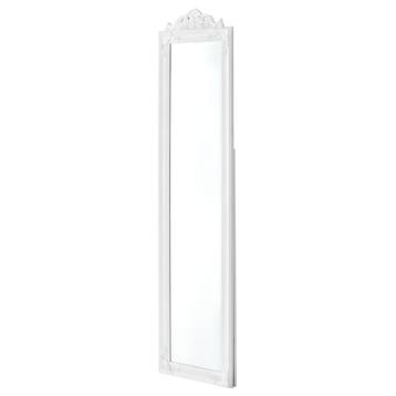 Spiegel vrijstaand met barok lijst verstelbaar 160x40 cm wit, Huis en Inrichting, Woonaccessoires | Spiegels, Verzenden, Nieuw