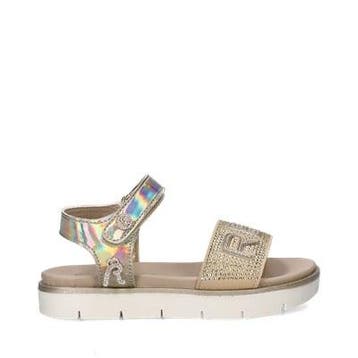 Replay Sandal 2 sandalen in het Goud, Overige kleuren, Verzenden, Nieuw, Replay