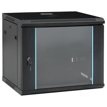 vidaXL Netwerkkast voor aan de muur 9U 19 IP20 600x450x510, Verzenden, Nieuw