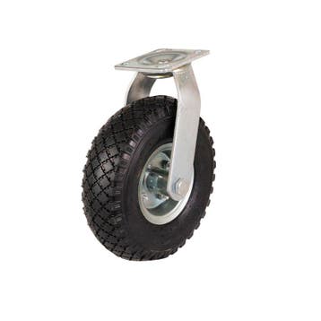 Zwenkwiel met luchtband - 100 kg - totale hoogte: 300 mm, Ophalen of Verzenden, Nieuw