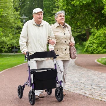 2dekans | Coast Opvouwbare Rollator met Zitting - 2-in-1, Diversen, Ophalen of Verzenden, Zo goed als nieuw