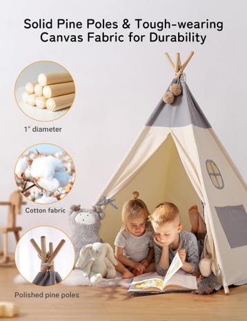 Speeltent - Kindertent - Speelhuisje - Met verlichting - Kat, Verzenden, Zo goed als nieuw